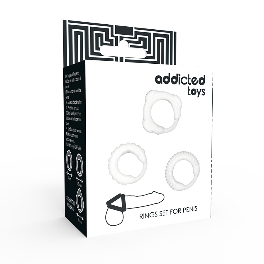 anillo de placer anillo vibrador hombre pene anillo testicular placer pareja estimulador de clitoris anillo flexible testículos kit set silicona premium retardar eyaculación aumento erección diferentes medidas silicona suave eyaculacion precoz firmeza ring toys