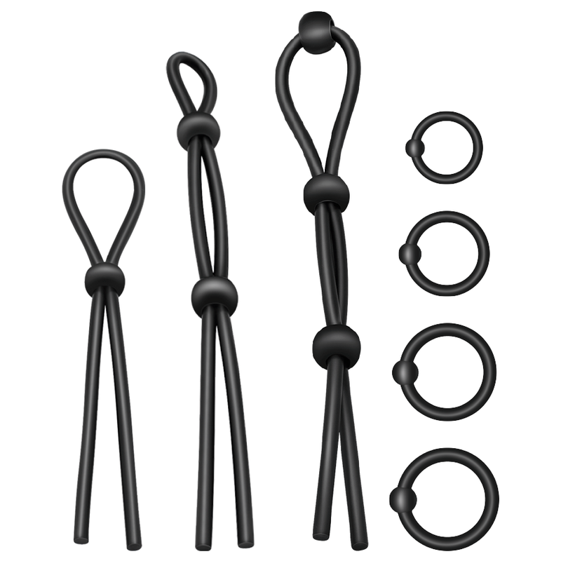 anillo de placer anillo vibrador hombre pene anillo testicular placer pareja estimulador de clitoris anillo flexible testículos kit set silicona premium retardar eyaculación aumento erección diferentes medidas