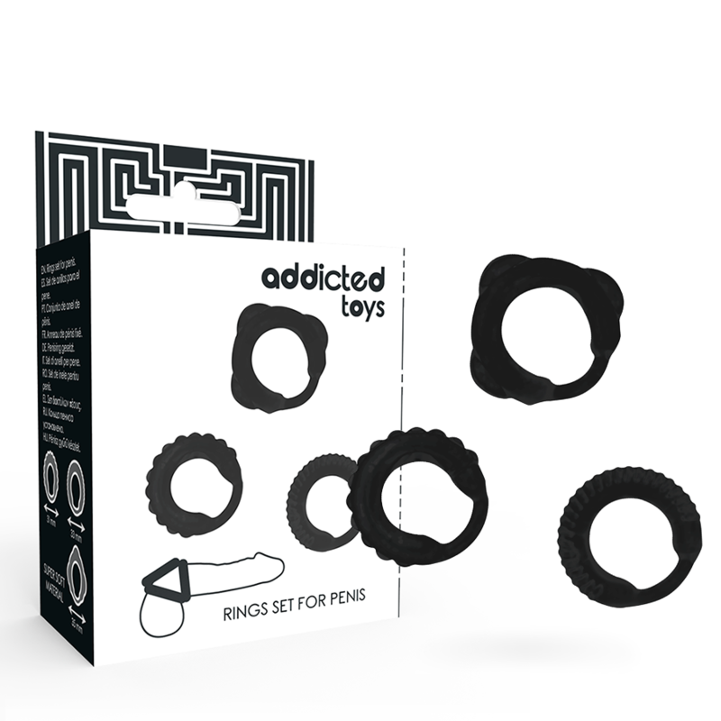 anillo de placer anillo vibrador hombre pene anillo testicular placer pareja estimulador de clitoris anillo flexible testículos kit set silicona premium retardar eyaculación aumento erección diferentes medidas silicona suave eyaculacion precoz firmeza potenciador