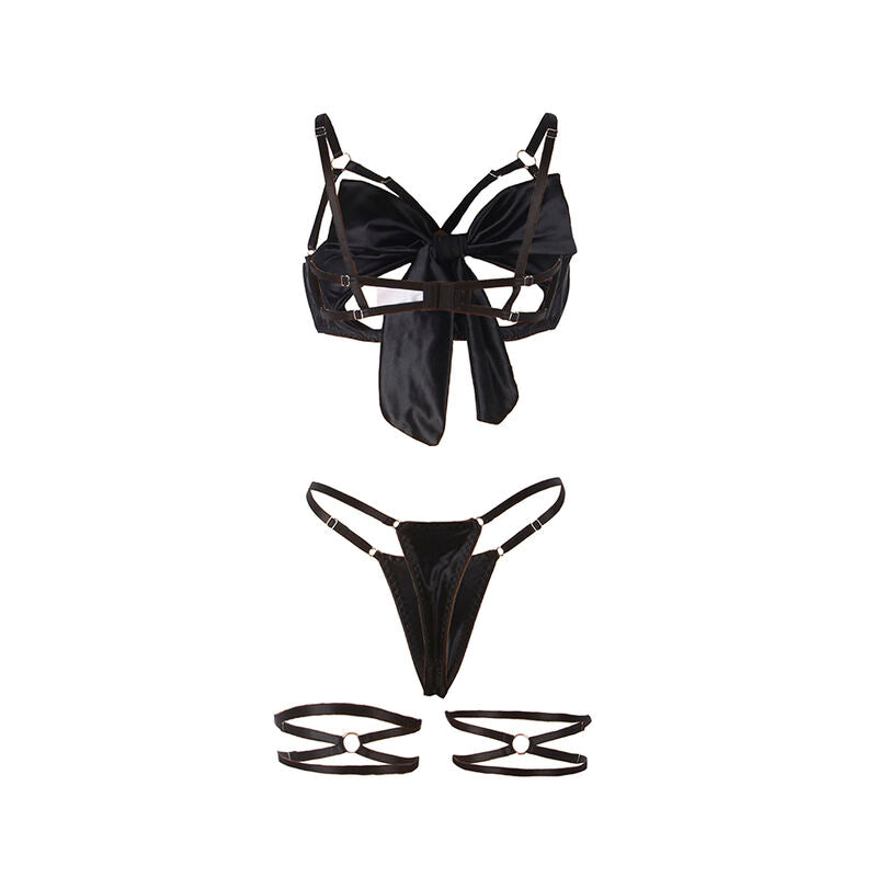 lencería sexy lencería erótica lencería sensual lencería atrevida lencería de mujer realzar figura seductor divertido llamativa tanga liguero sujetador lazo set kit conjunto