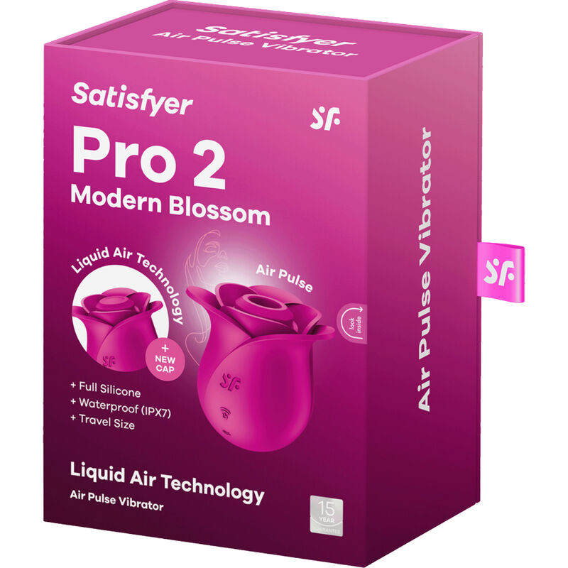 SATISFYER - AIR PULSE PRO 2 CLASSIC BLOSSOM VIBRADOR