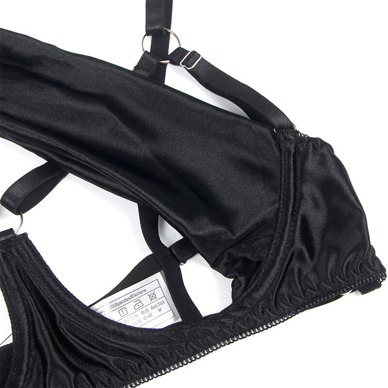 lencería sexy lencería erótica lencería sensual lencería atrevida lencería de mujer realzar figura seductor divertido llamativa tanga liguero sujetador lazo set kit conjunto