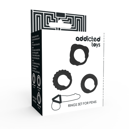 anillo de placer anillo vibrador hombre pene anillo testicular placer pareja estimulador de clitoris anillo flexible testículos kit set silicona premium retardar eyaculación aumento erección diferentes medidas silicona suave eyaculacion precoz firmeza potenciador 