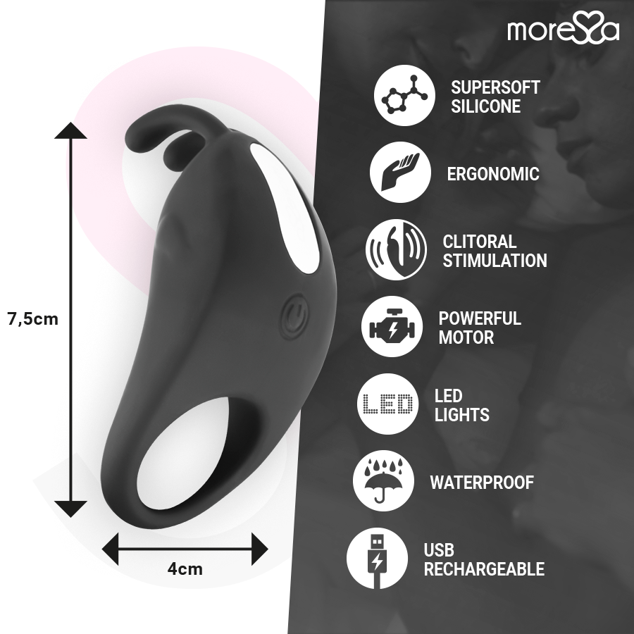 anillo de placer anillo vibrador hombre pene anillo testicular placer pareja estimulador de clitoris anillo flexible testículos kit set silicona premium retardar eyaculación aumento erección diferentes medidas silicona suave eyaculacion precoz firmeza potenciador  rabbit transparente rotacion recargable USB