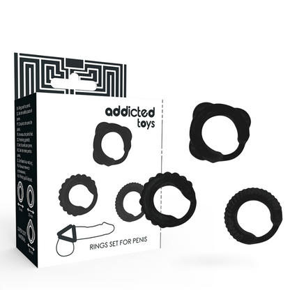 anillo de placer anillo vibrador hombre pene anillo testicular placer pareja estimulador de clitoris anillo flexible testículos kit set silicona premium retardar eyaculación aumento erección diferentes medidas silicona suave eyaculacion precoz firmeza potenciador 