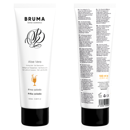 BRUMA - GEL DESLIZANTE CON ALOE VERA SABOR A PIÑA COLADA