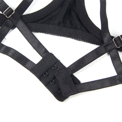 lencería sexy lencería erótica lencería sensual lencería atrevida lencería de mujer realzar figura seductor divertido llamativa tanga liguero sujetador lazo set kit conjunto