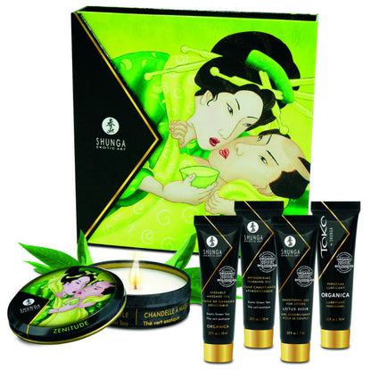 sensual aceite de masaje besable afrodisiaco efecto calor te verde vela de masaje toko orgánica lubricante crema sensibilizante Lotus noir